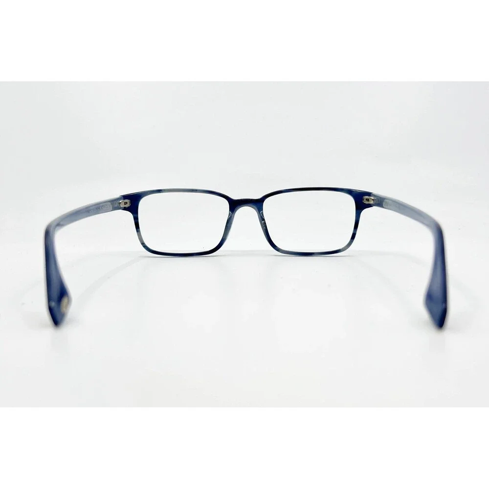 Warby Parker Crane 359 Eyeglasses Mens Blue Striped 52-18-145 - Picture 4 of 7